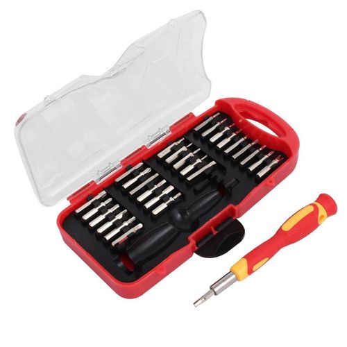27-in-1 Multifunction Precision Screwdriver Set | Household & Electronics Repair Kit with 360° Rotating Handle