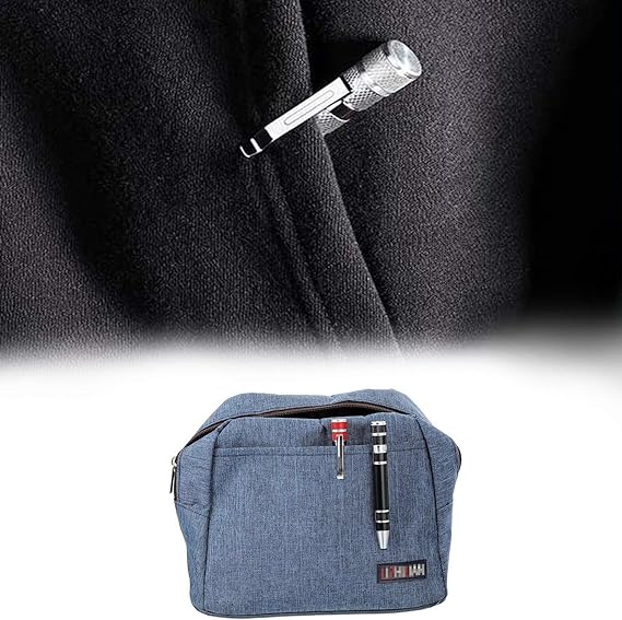 8-in-1 Screwdriver Tool Pen | Mini Precision Pocket Screwdriver Set with Magnetic Bits – Multi-Function Repair Tool (Random Color, 1 Pc)