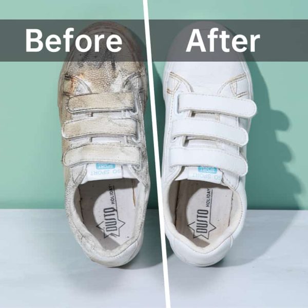 Disposable Shoe Cleaning Wipes – Quick Shine Wet Wipes (80 Pack) | Instant & Mess-Free Shoe Care