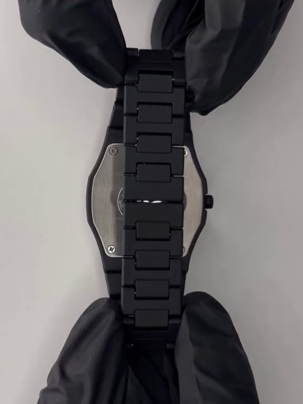 Full Black Aura Quartz Analog Watch for Men & Boys – Lightweight, Premium Quality & Stylish Design