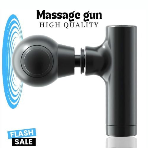 Rechargeable Facial Gun Massager – Portable Skincare Device with Type-C Charging & ABS Build